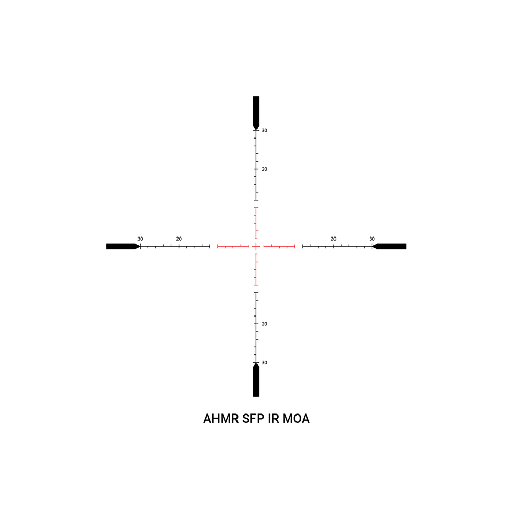 Athlon Midas BTR G2 4.5-27x50 30mm, AHMR SFP IR MOA Reticle INCL Sunshade