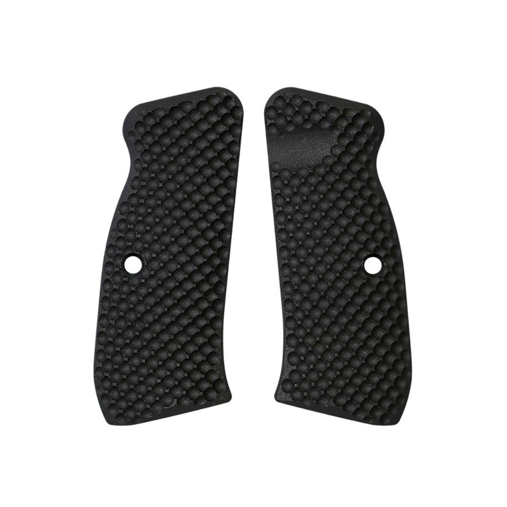 LOK Grips CZ 75 Palm Swell Bogies Black G10