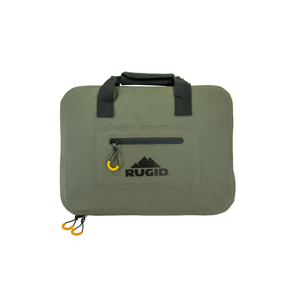 Rugid Large Handgun/Laptop Case 16x12x2 - Water Resistant